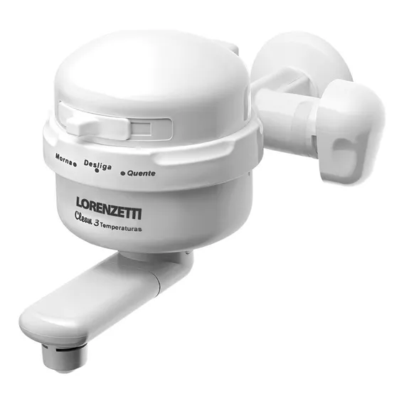 Torneira Elétrica Para Cozinha Clean 3t - Lorenzetti Cor Branco 127V Foto 1