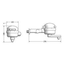 Torneira Elétrica Para Cozinha Clean 3t - Lorenzetti Cor Branco 127V Foto mini 3