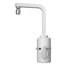 Torneira Elétrica Slim 4t P/ Parede 5500w 220v Cor Branca Hydra Foto mini 3