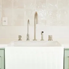 Torneira Giratória De Filtro Água Fria Inox Escovado Cor Prata Foto mini  2