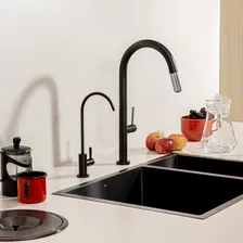 Torneira Girat贸ria De Filtro 脕gua Fria Inox (simi Preta) Foto mini 2
