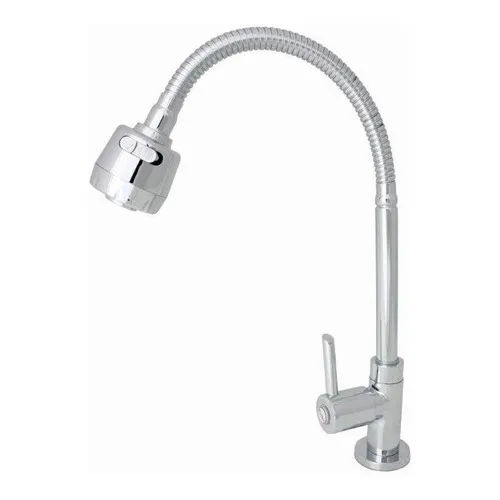 Torneira Gourmet Mesa/bancada C-61 1/4v Metal Cromada Foto 1