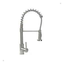 Torneira Gourmet Monocomando ExtensÃvel Aço Escovado Cor Prateado Foto mini 3