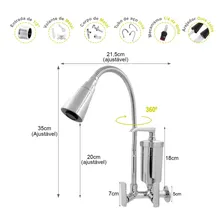 Torneira Gourmet Parede ½ Metal Inox ¼v Filtro Cozinha 5053a Foto mini 2