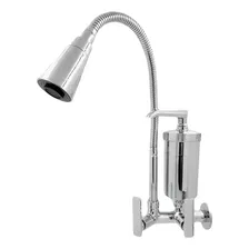 Torneira Gourmet Parede ½ Metal Inox ¼v Filtro Cozinha 5053a Foto mini 4