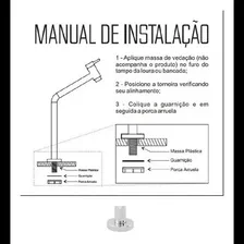 Torneira Link Alta Lavatório 1/4 Volta Bica Alta 90° Slim Foto mini 4