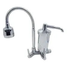 Torneira Luxo Bica Movel Gourmet Parede Filtro Abs C-66 Foto  mini 1