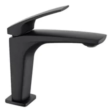 Torneira Misturador Banheiro Lavat贸rio Luxo Preto Metal Foto mini 1