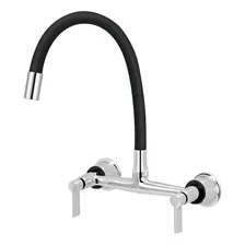 Torneira Misturador Gourmet Preto Flexível - Metal Foto mini 1