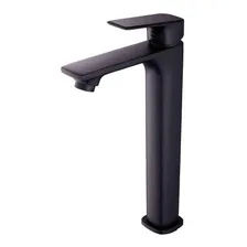 Torneira Monocomando Banheiro Preto Lavabo Misturador Foto  mini 1