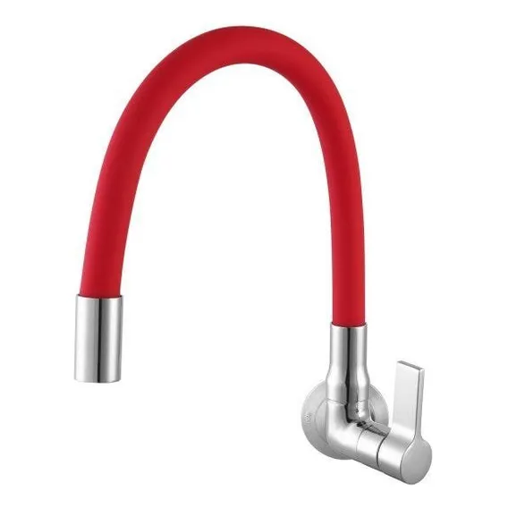 Torneira Para Cozinha De Parede Bica M贸vel 1187 Meber Gfwt Foto 1