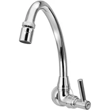 Torneira Para Cozinha De Parede Com articulador 1/4 De Volta C55 Forusi 9.11.0071.25 Prateado Foto mini 1