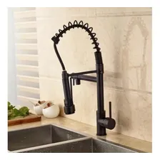 Torneira Para Cozinha Gourmet Pia Bancada Ducha Preto Fosco Foto  mini 1