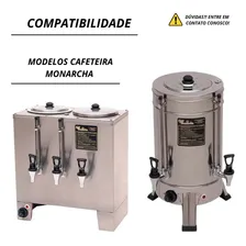 Torneira Para Maquina FX Cromada Completa Cafeteira Foto mini 2