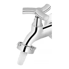 Torneira Para Tanque E Jardim De Parede Primor Cromada Docol Acabamento Cromado Cor Cromo Foto  mini 1