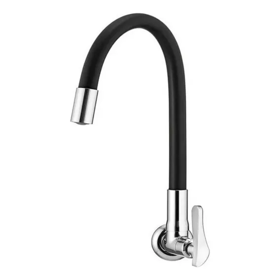 Torneira Parede Flex Black - 1178 B27 Lorenzetti Cor Preto Foto 1