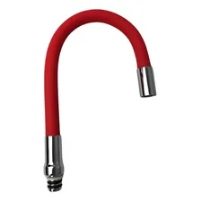 Torneira Tubo Vermelho Reposição Torneira Gourmet Flexível Foto  mini 1