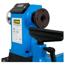Torno De Bancada Para Madeira 220v 550w Com Display Digital Foto mini  3