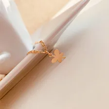 Tornozeleira Rommanel Com Berloque De Borboleta 25cm 550611 Foto mini 4