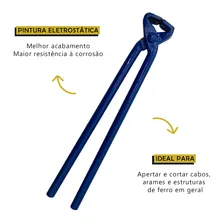 Torquês Torquesa Profissional Forjado Tarza Foto mini 4
