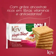 Torrada Lev Magic Toast Multicereais Marilan 110g Foto mini  3