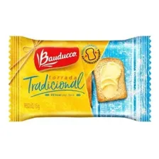 Torrada Tradicional Bauducco Sachê 15g Caixa 20 Unidades Foto  mini 1