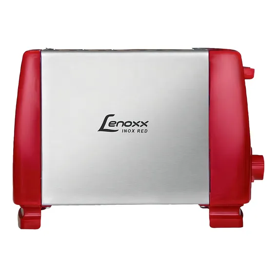 Torradeira Inox Red Fast Ptr203 Lenoxx 110v Cor Vermelho Foto 1