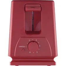 Torradeira Inox Red Fast Ptr203 Lenoxx 110v Cor Vermelho Foto mini 3