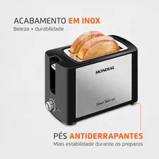 Torradeira Toast Due Black T13 Mondial 127v Foto mini 4