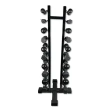 Torre De Halter Para 10 Pares / 20 Unidades Cor Preto Foto mini 4