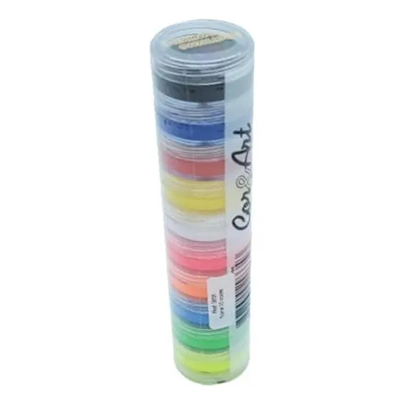 Torre De Tinta Cremosa Maquiagem C/10 Cores Rostinho Pintado Foto 1