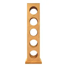 Torre Porta Capsulas Três Corações 29x6,3x6,3 Mdf Madeira Cor Cru Foto mini 1