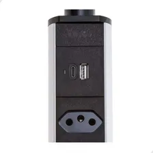Torre Tomada Para Bancada Retrátil Com 3 Tomadas Usb + Tipoc Foto mini  3