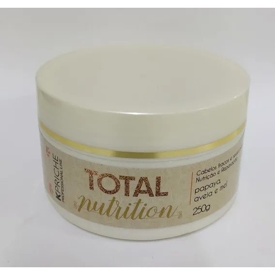 Total Nutrition 250gr Kpriche Cabelos Danificados Foto 1