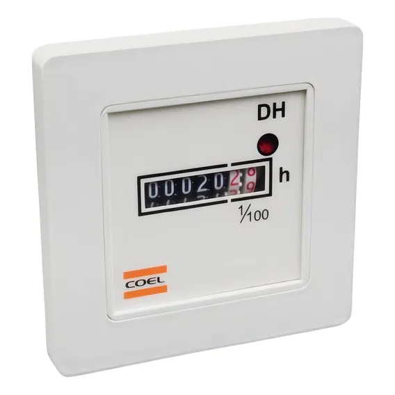 Totalizador Horas Eletromecanico Dh 1/100 110v Coel Foto 1