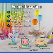 Totens De Mesa Cocumeluum Kit Com 3 Displays Mdf Adesivado Foto mini 3