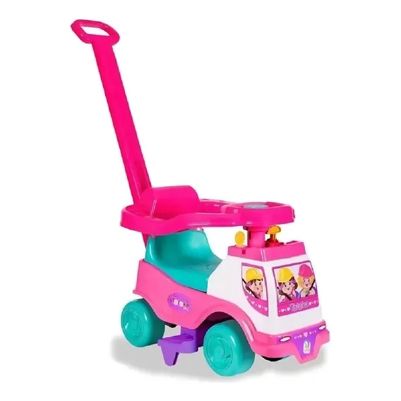 Totoka Plus De Menina E Menino Carrinho Para Passeio C/haste Foto 1
