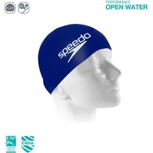 Touca Big Swin Cap Azul Speedo Cor Azul-marinho Desenho do tecido Liso Foto mini 2