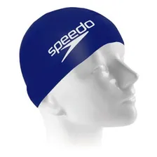 Touca Big Swin Cap Azul Speedo Cor Azul-marinho Desenho do tecido Liso Foto mini 1