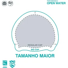 Touca Big Swin Cap Azul Speedo Cor Azul-marinho Desenho do tecido Liso Foto mini 3