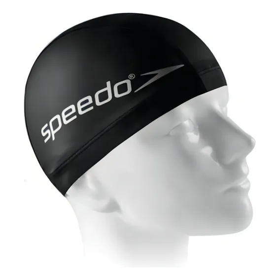 Touca Comfort Cap Preto Speedo Desenho do tecido Liso Tamanho U Foto 1
