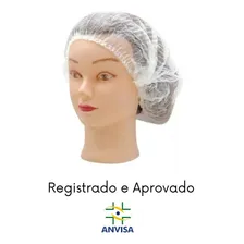 Touca Descartável Tnt Sanfonada Com Elástico 100 Unidades Cor Rosa Foto mini 4