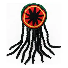 Touca Gorro Peruca Reggae Bob Marley Rastafari Dreadlocks Cor Preto Foto mini 4