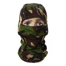 Touca Ninja Camuflada Motoqueiros Militar Tatica Balaclava Cor Camuflado Foto  mini 1