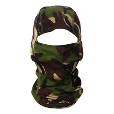 Touca Ninja Camuflada Motoqueiros Militar Tatica Balaclava Cor Camuflado Foto mini  2