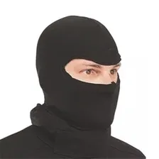 Touca Ninja Preta Balaclava Motoqueiros Militar Tática Foto mini  2