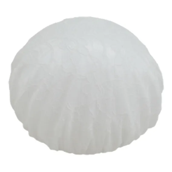 Touca Para Banho Renda Branca Off White Foto 1