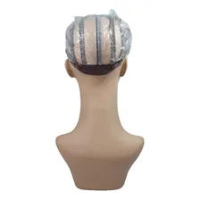 Touca Para Confecção De Peruca Lace Wig Marrom Escuro Foto mini 2