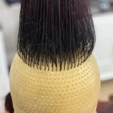 Touca Para Mechas Cabelo 2 Mil Furos Rp Robson Peluquero Amarelo Foto mini 2