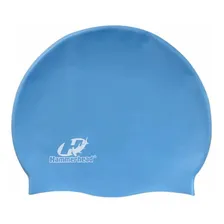 Touca Silicone Natação Hammerhead / Azul-celeste / Infantil Foto mini 1